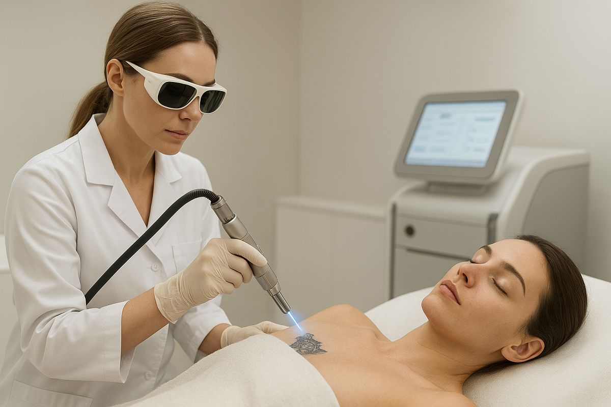 Аппараты для удаления татуировок и перманентного макияжа